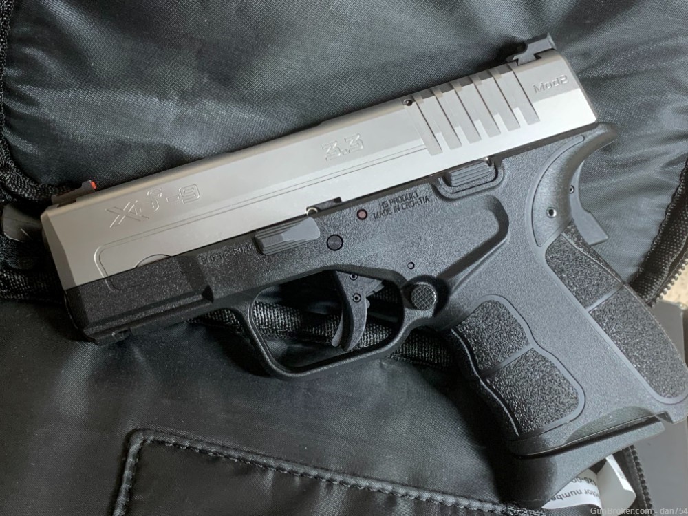 Springfield Armory XDS-9 Mod2 9mm pistol Two-Tone-img-5