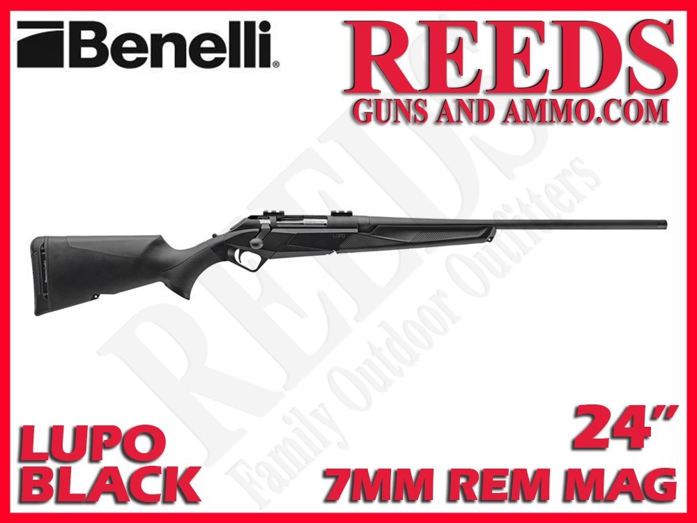 Benelli Lupo Black 7mm Rem Mag 24in 11906-img-0