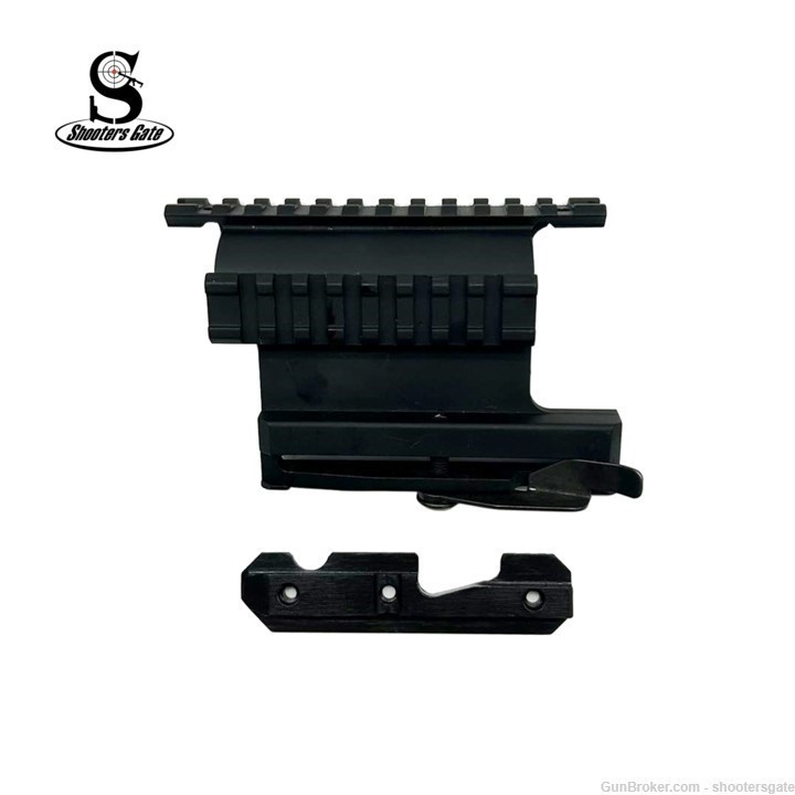 AK47 quick release Side mount AND dovetail side plate COMBO, FREE SHIPPING-img-0