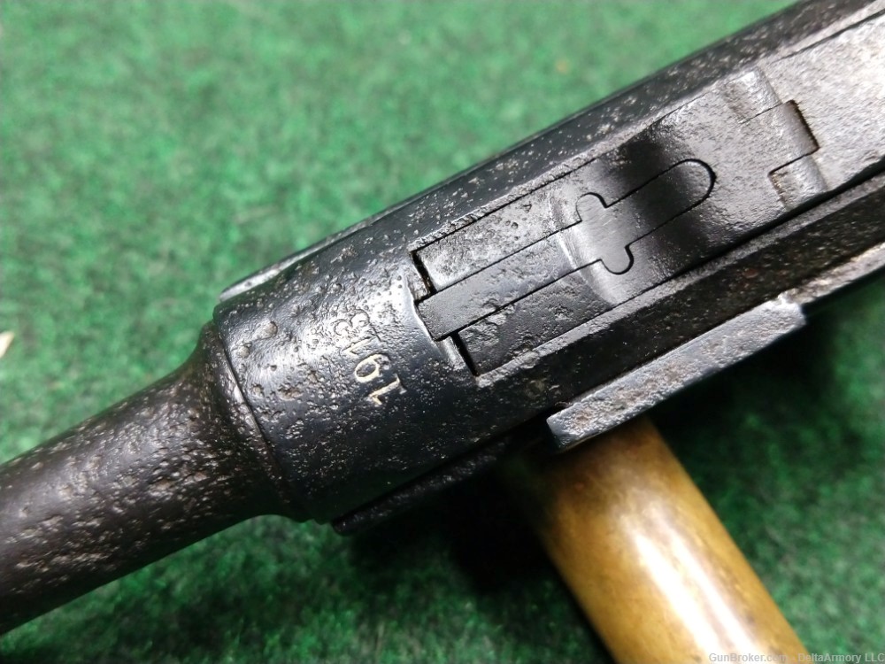 German Luger DWM Toggle 1913 Chamber Date Rough Gunsmith Project-img-27