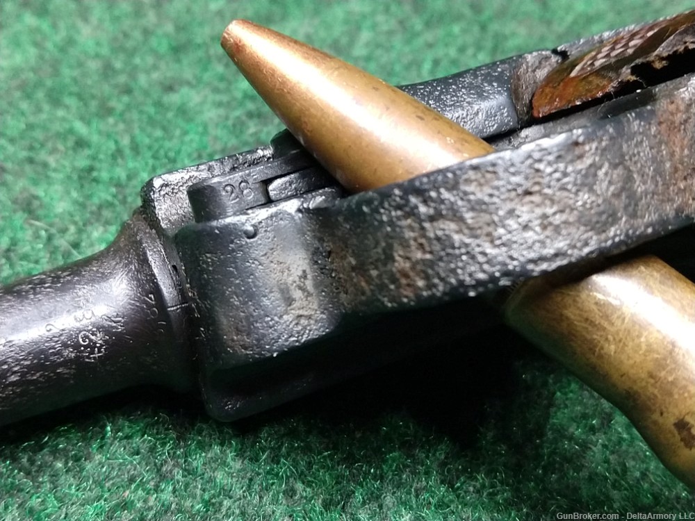 German Luger DWM Toggle 1913 Chamber Date Rough Gunsmith Project-img-37