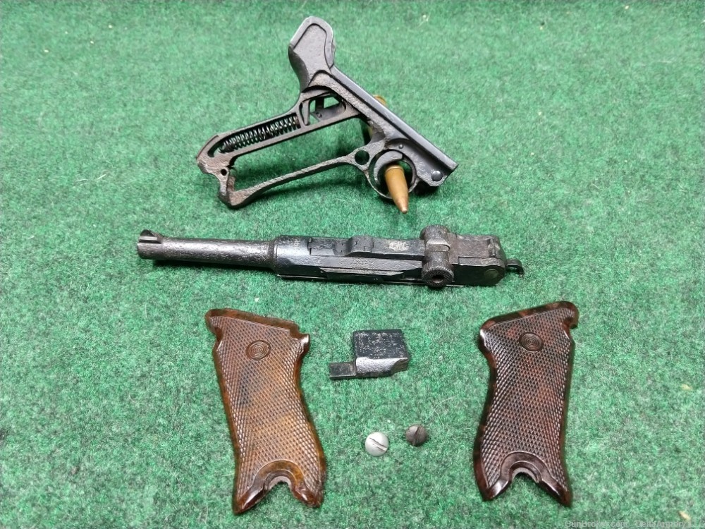 German Luger DWM Toggle 1913 Chamber Date Rough Gunsmith Project-img-43