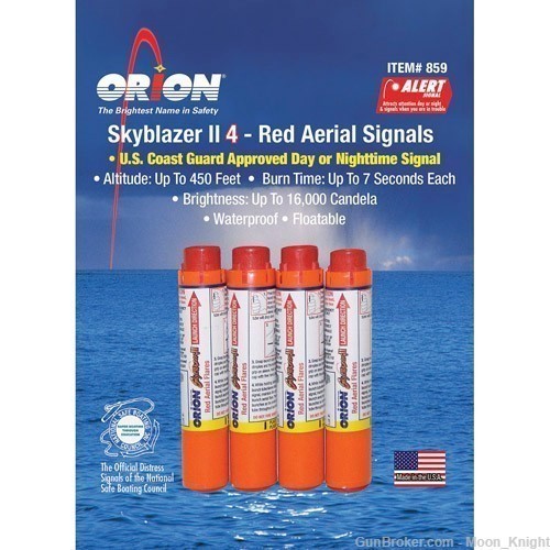 Case of 25 ORION Skyblazer II Aerial pop flares (Sale $1.99 each!) -img-0