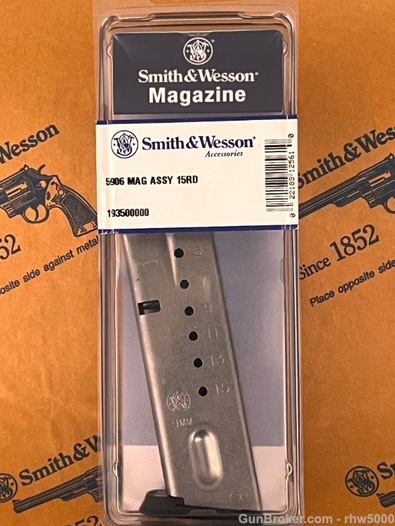 Smith and Wesson 5906 / 59 Series  Magazine Factory New In Box-img-4