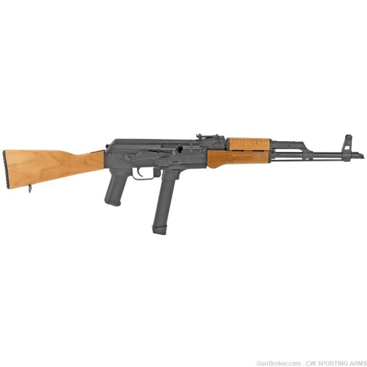 WASR 9mm AK47 type rifle SEMI AUTO, NEW IN BOX Century Arms WASR-M WOOD-img-0