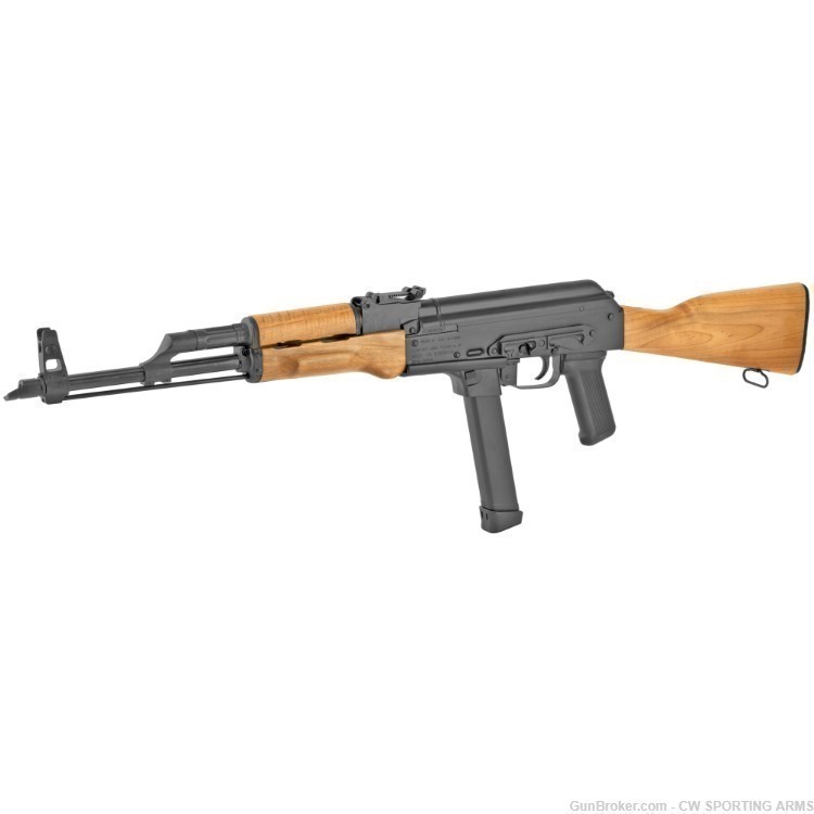 WASR 9mm AK47 type rifle SEMI AUTO, NEW IN BOX Century Arms WASR-M WOOD-img-1