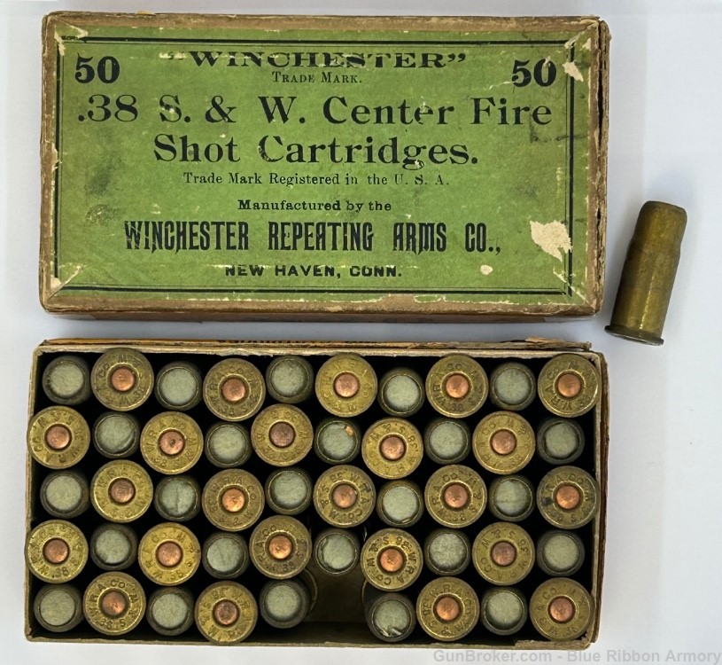 Winchester .38 S&W Center Fire Shot Cartridges-img-1