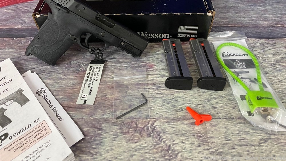 M&P9 Shield EZ TS 9mm pistol Smith and Wesson SKU 12436-img-5