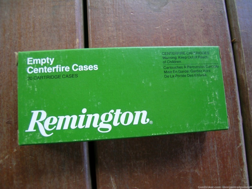 Remington 7.62X39mm New Unprimed Brass 20 Count Box-img-0