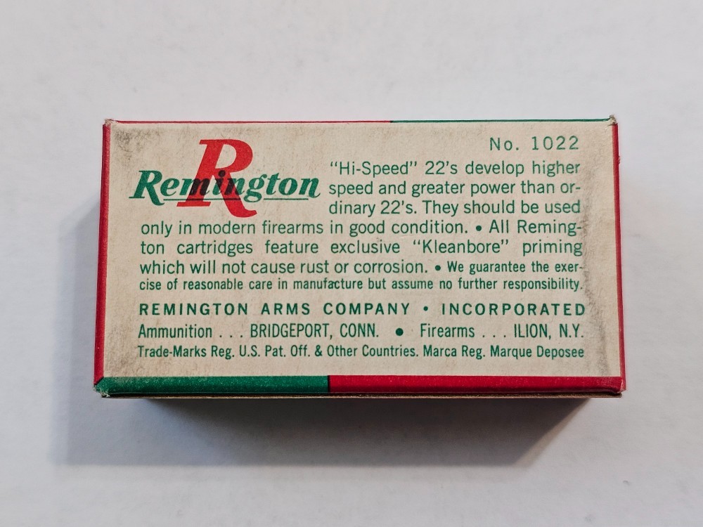 Vintage Remington 22 Short Hi-Speed -img-2