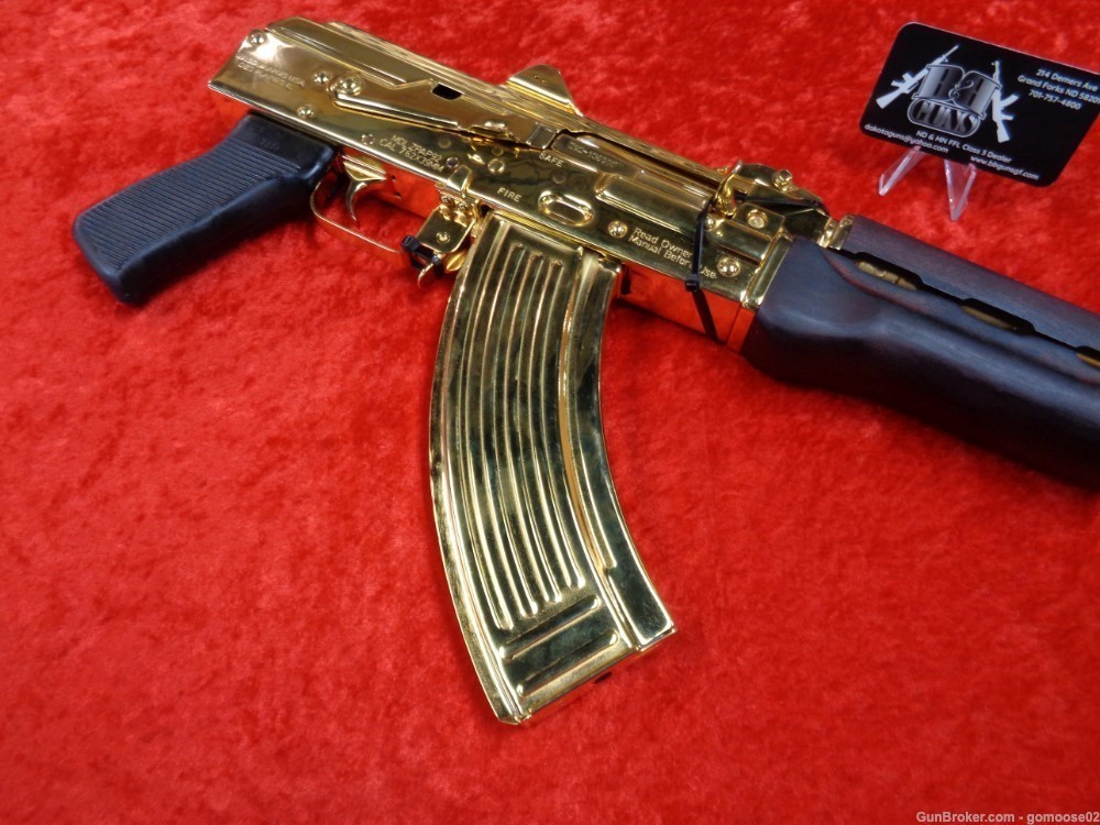 Zastava ZPAP 92 AK/47 FACTORY GOLD Pistol 7.62x39 NEW WE TRADE & BUY GUNS!-img-9