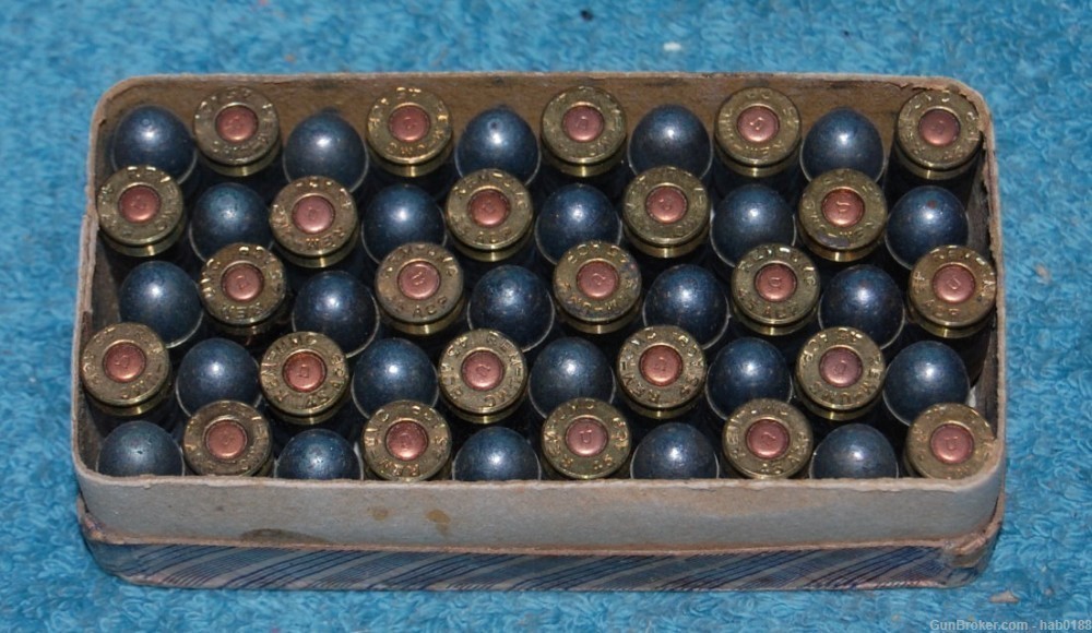 Rare Vintage Full 2 Piece Box of Remington UMC 45 Automatic Colt Smokeless-img-6