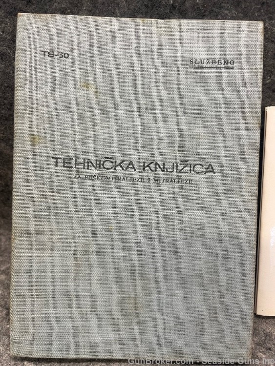Yugoslavian Military M72 RPK Original Technical Manuals, Really Neat!!-img-0