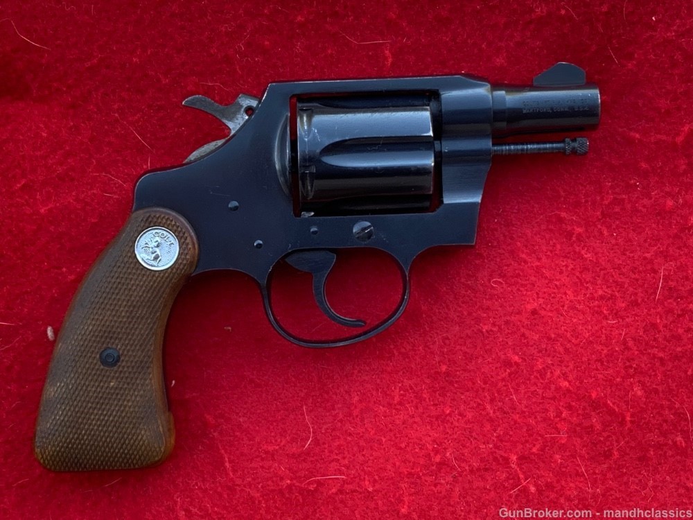 Very nice Colt Detective Special, 2" bbl, blued, 38 Spec, 1964-img-0