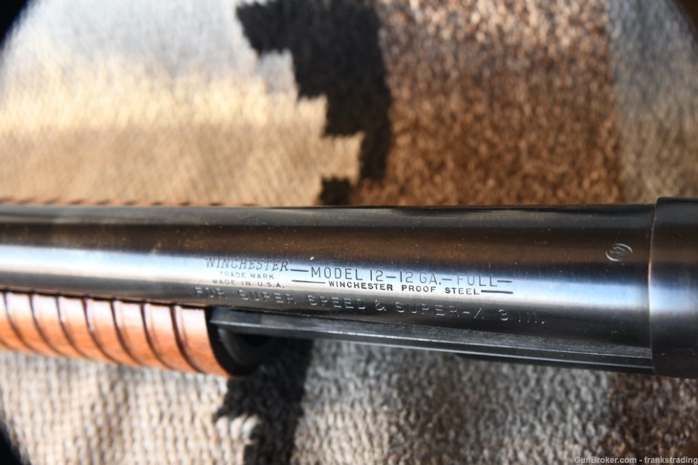 Winchester Model 12 Duck 3 inch magnum chamber Super Condition gun-img-7