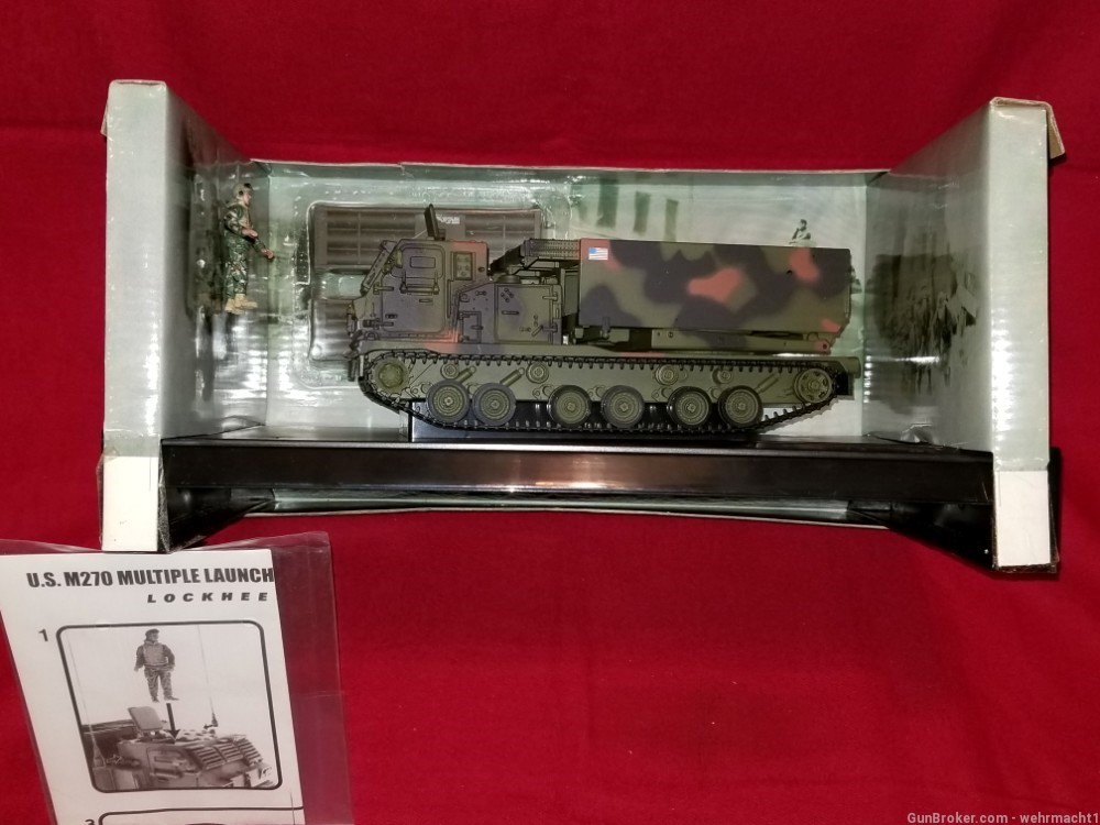 FORCES OF VALOR 1:32 SCALE US M270 ROCKET LAUNCH SYSTEM DIE CAST MODEL USA-img-10