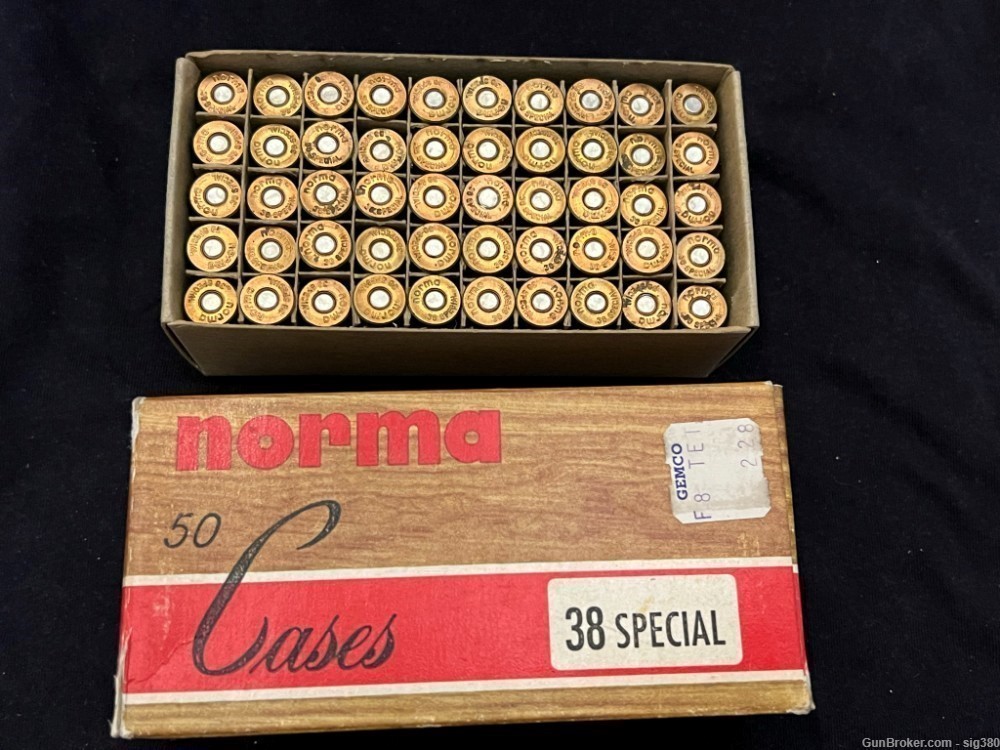 VINTAGE NORMA 38 SPECIAL WC FULL BOX-img-0