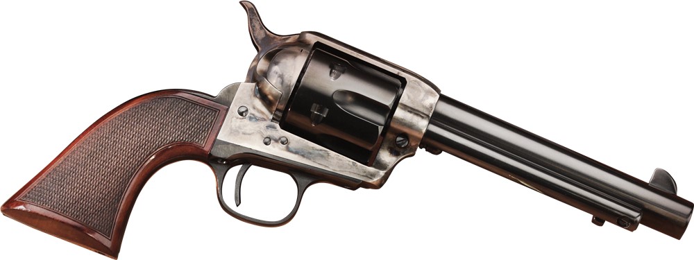 Taylors & Company 556202DE Short Stroke Smoke Wagon  45 Colt (LC) 6rd 5.50 -img-0