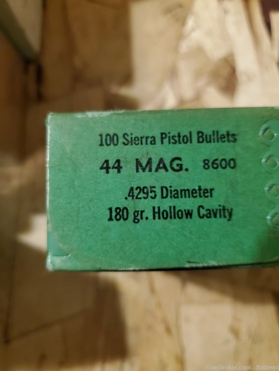 Sierra .4295 Caliber 180 Grain Hollow Cavity 100 Bullets -img-0