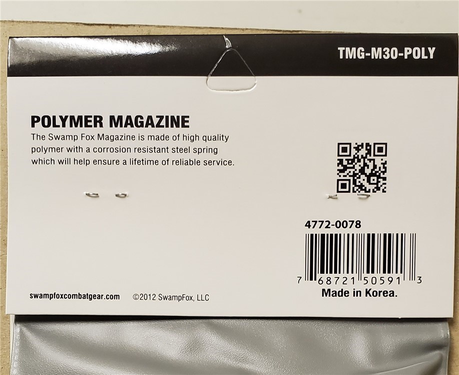 SwampFox 30rd Polymer Magazine  - 12 MAGS-img-1