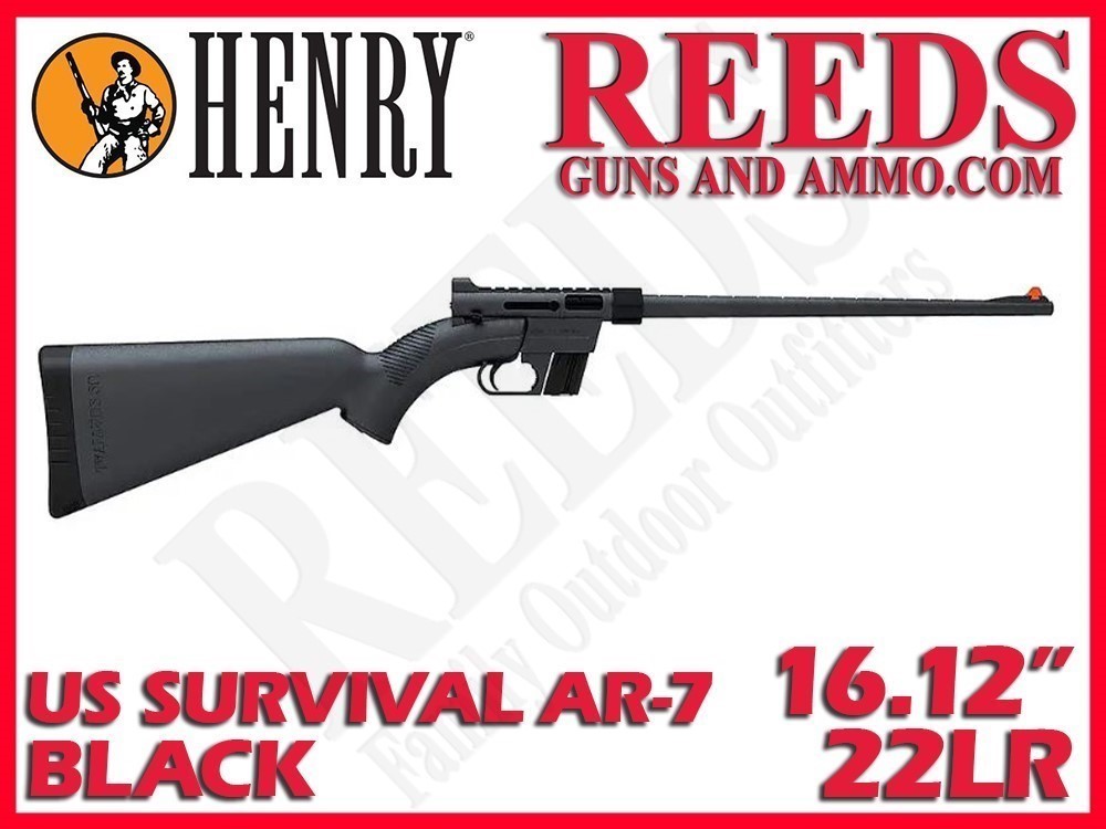 Henry US Survival AR-7 Black 22 LR 16.12in H002B-img-0