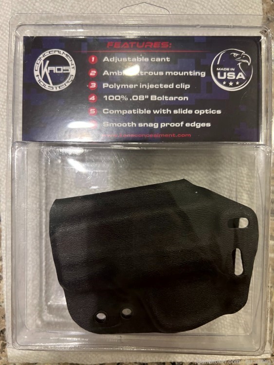 Kaos concealment holster S&W M&P shield 2.0 9MM & 40-img-1
