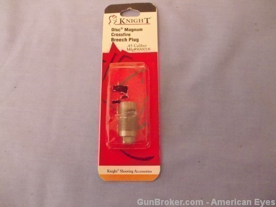 KNIGHT Breech Plug MAG Disc CF 45  #900016-img-0