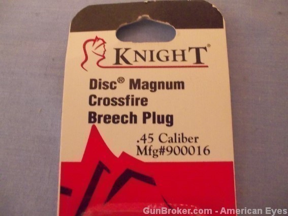 KNIGHT Breech Plug MAG Disc CF 45  #900016-img-7