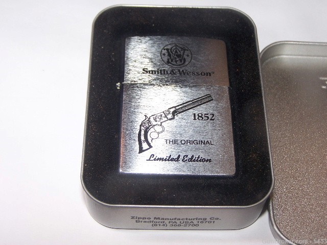 S&W Zippo Lighter  Factory NEW, Un used-img-1