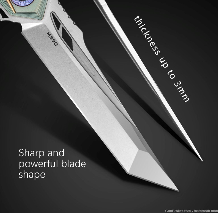 M 390 Steel Folding Knife-img-5