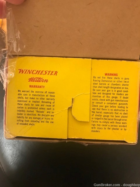 Winchester TRACER 12ga Western Full Complete Box Shotshells-img-6