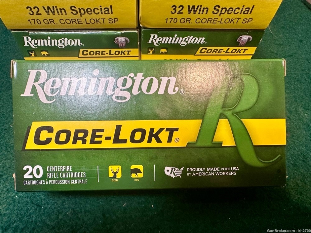 200 rds of 32 Win Special Core Lokt SP 170 Grain Ammo lever action-img-2