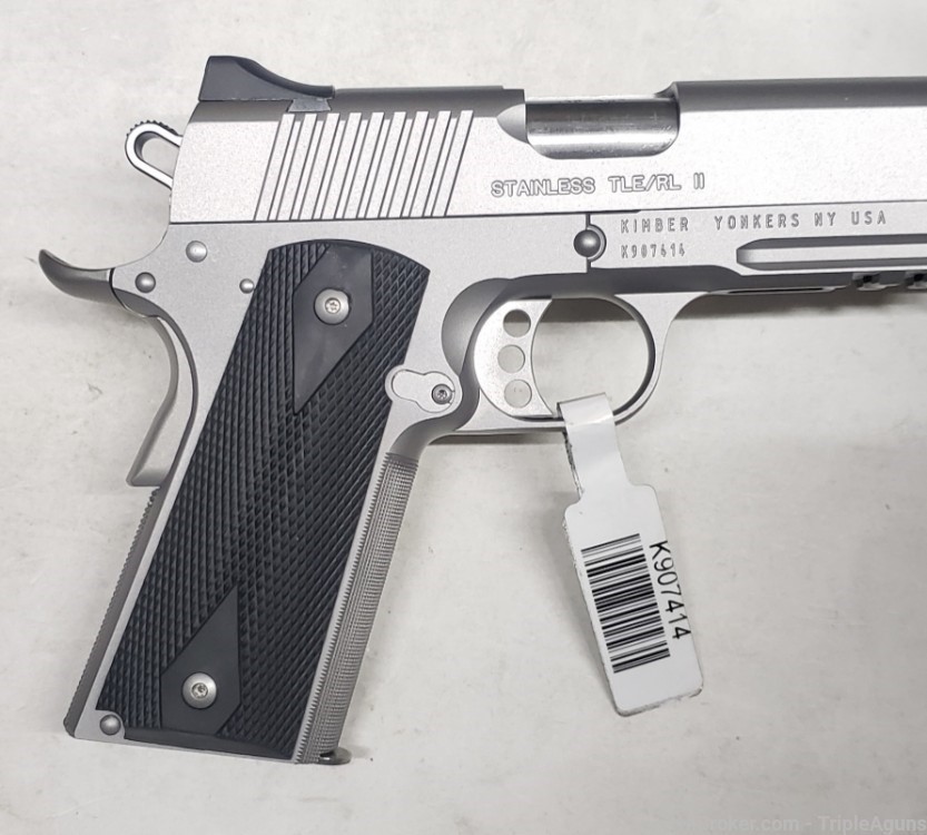 Kimber Stainless TLE/RLII 45acp 5in barrel CA LEGAL 3200140CA-img-8