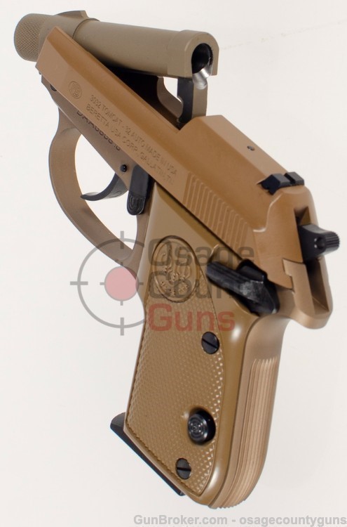 Beretta 3032 Tomcat Covert 32 ACP 7+1 FDE Tan 2.7" Threaded-img-9