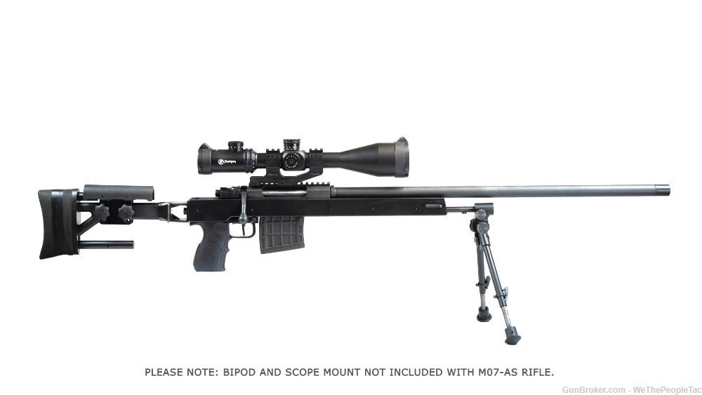 Zastava Arms USA M07 Series Sniper Rifle AS 308 WIN 26" Bolt Action NEW-img-3