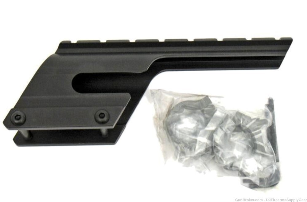 B-SQUARE Remington 1100/1187 12GA Shotgun Receiver Scope Mount w/Scope Ring-img-0