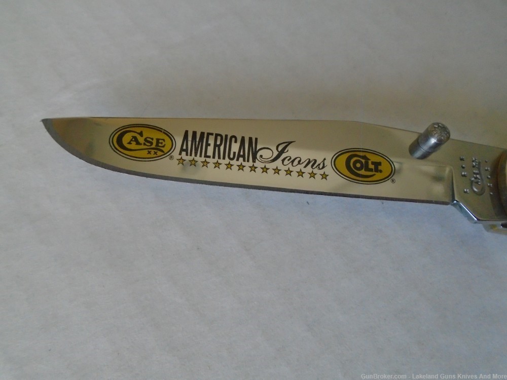 RARE! NIB CASE XX Colt CA47484 American Icons 175th ANNIVERSARY Knife! -img-24
