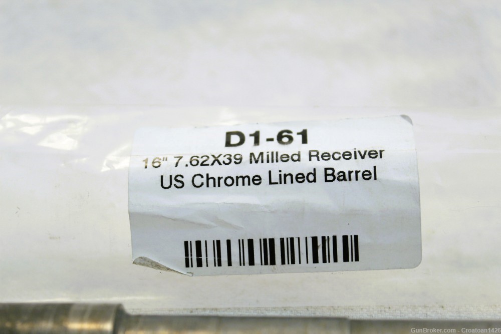 CHROME LINED BARREL 7.62X39 US 16" For MILLED RECEIVER AK47 AK-img-1