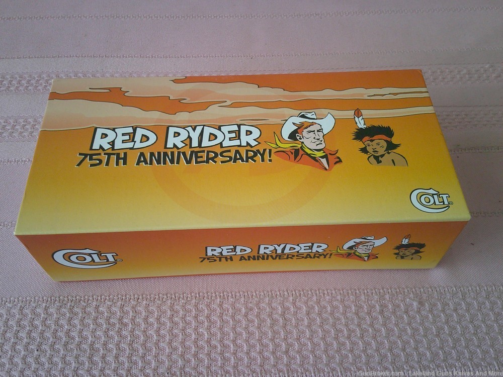 NIB Colt Red Ryder 75th Anniversary “Little Beaver” 2 Blade Collector Knife-img-27