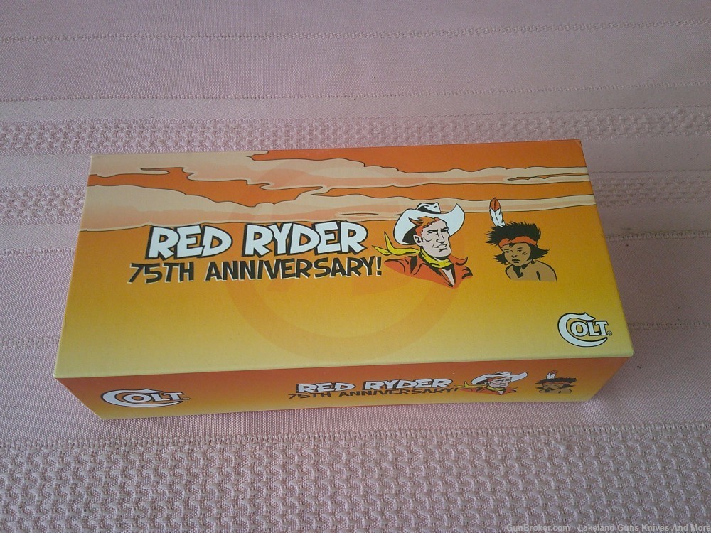 NIB Colt Red Ryder 75th Anniversary “Little Beaver” 2 Blade Collector Knife-img-26
