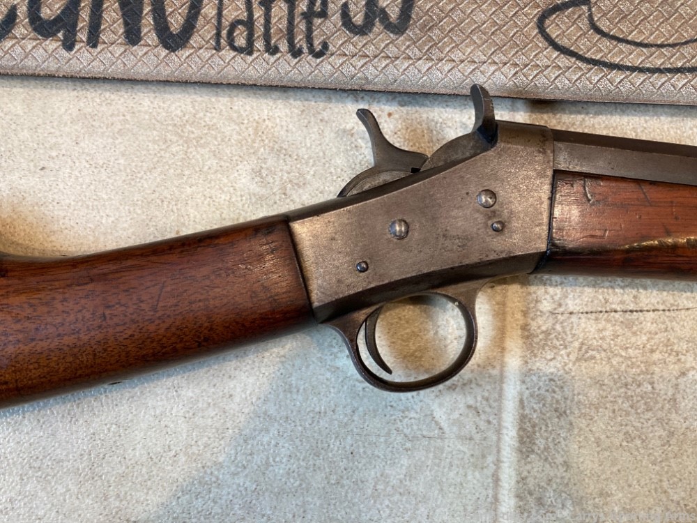 Remington #4 Rolling Block 32 Rimfire. VG condition-img-1