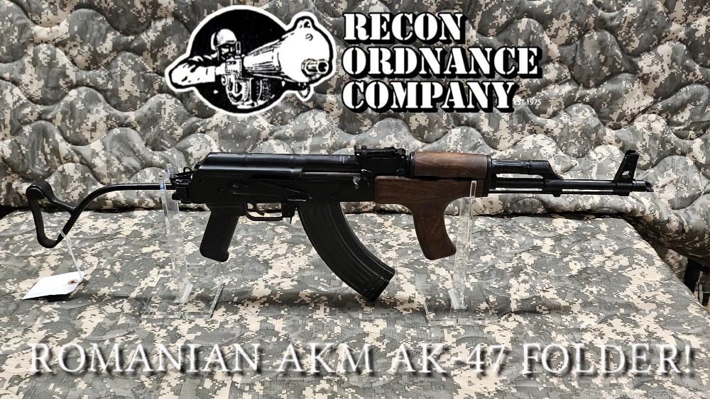 Romanian AKM (AK 47) Folder 7.62x39 Excellent! AK-47 AKM -img-0