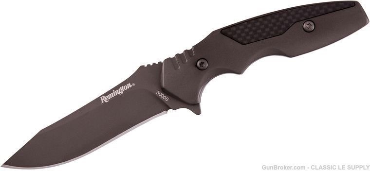 Remington Tactical Series Knife Buck Knives Fixed 8 Inch Tri Coat Carbon -img-2