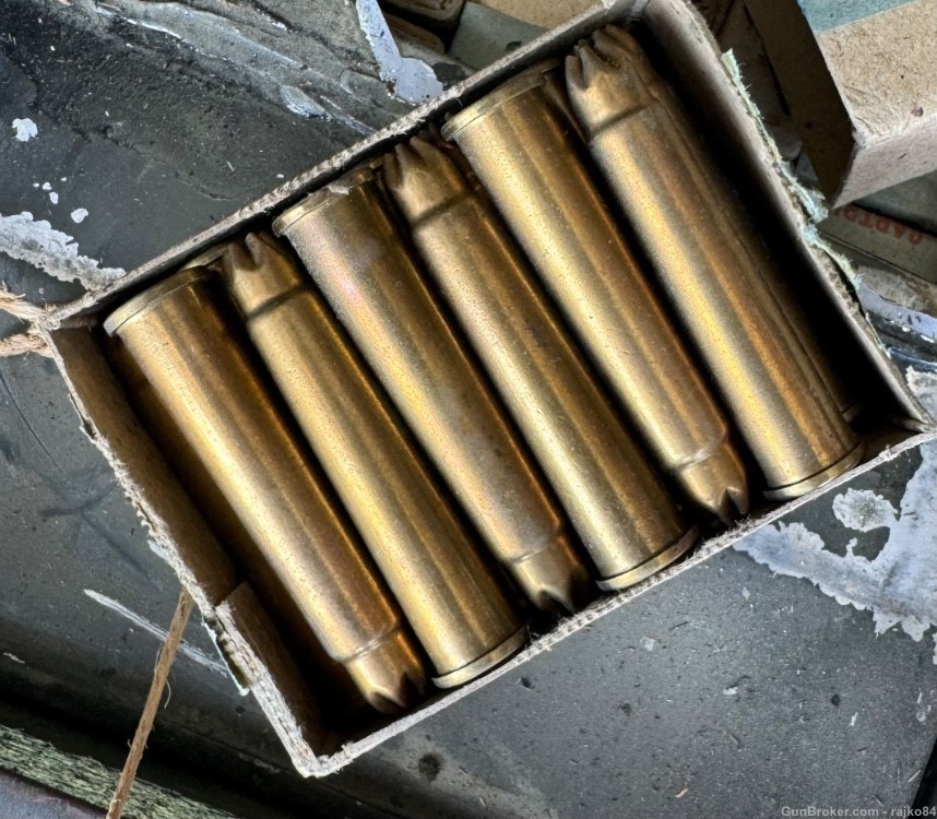 Great British military .303 blank ammo 1945 grenade launcher enfield 100 -img-2