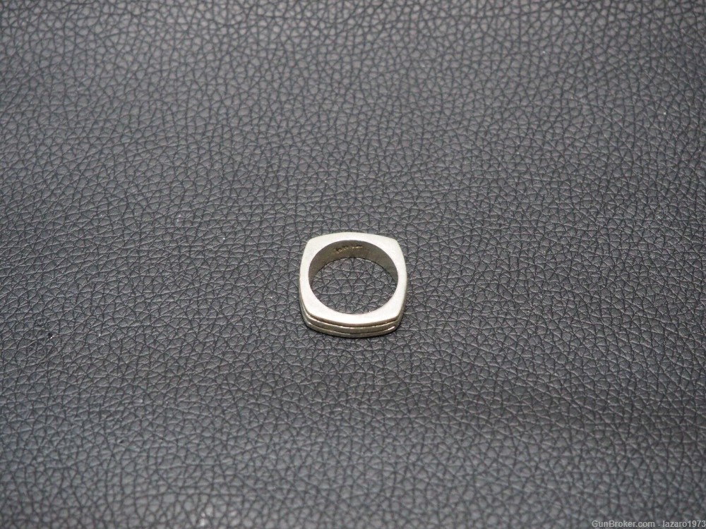 Sterling 925 Silver Ring Size 5.75 weight 7.32g-img-0