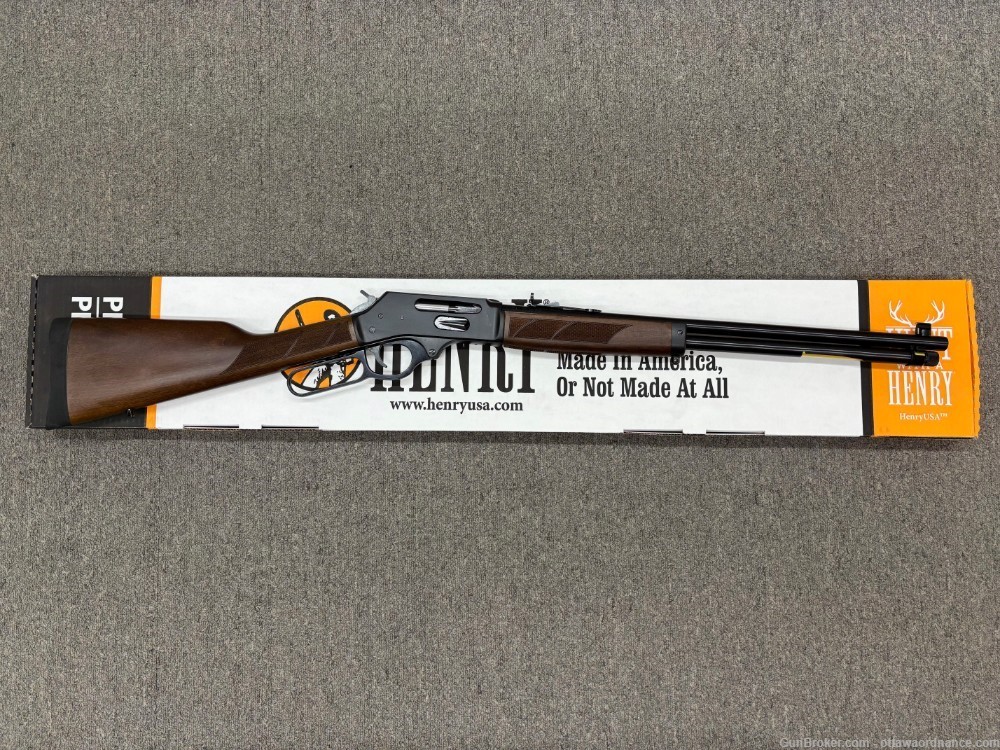 New HENRY STEEL SIDE GATE 30-30 LEVER ACTION RIFLE no cccfee-img-0