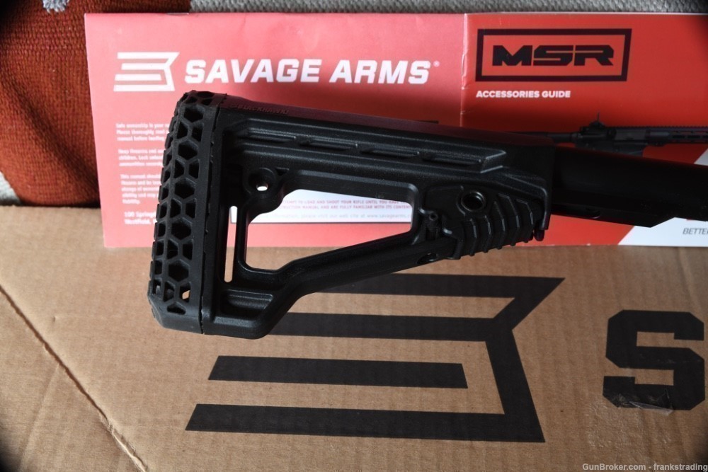 Savage MSR 10 Hunter semi auto rifle w/box as NEW, First year gun-img-9
