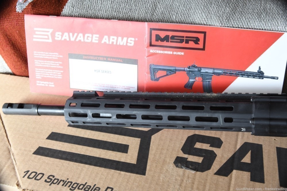 Savage MSR 10 Hunter semi auto rifle w/box as NEW, First year gun-img-6