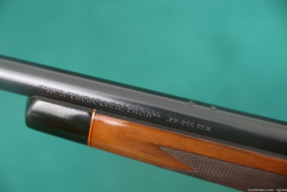B2449 Remington 700 BDL Varmint 22-250 1973 heavy barrel-img-4