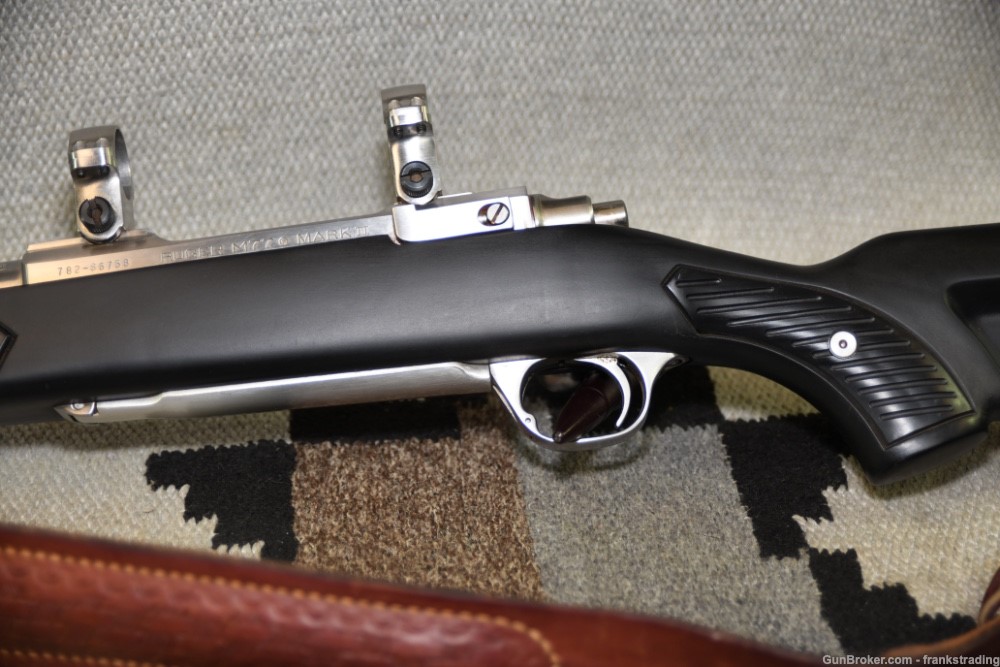 Ruger 77 Mark II rifle 30/06 Spfld w/Boat paddle stock Zytel as NEW condit-img-2